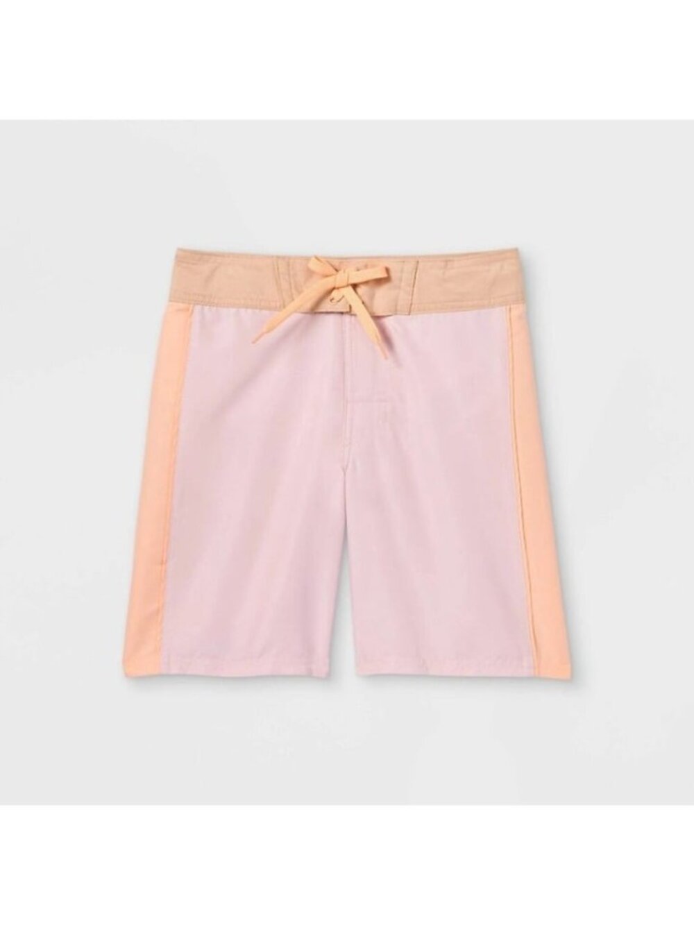 Art Class Boys' Colorblock Swim Trunks - Light Pink 8 Husky
